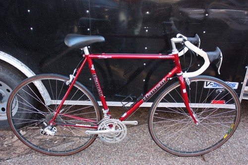 55cm bianchi eros vintage road - eros,